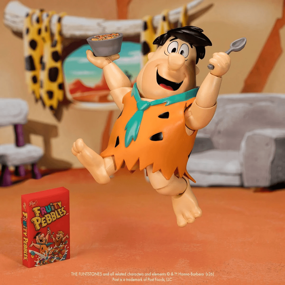 The Flintstones Fruity Pebbles Fred Flintstone Pedro Picapiedra 1/12