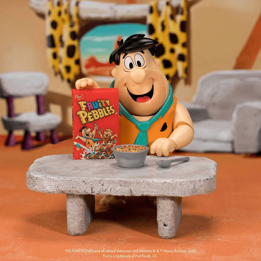 The Flintstones Fruity Pebbles Fred Flintstone Pedro Picapiedra 1/12