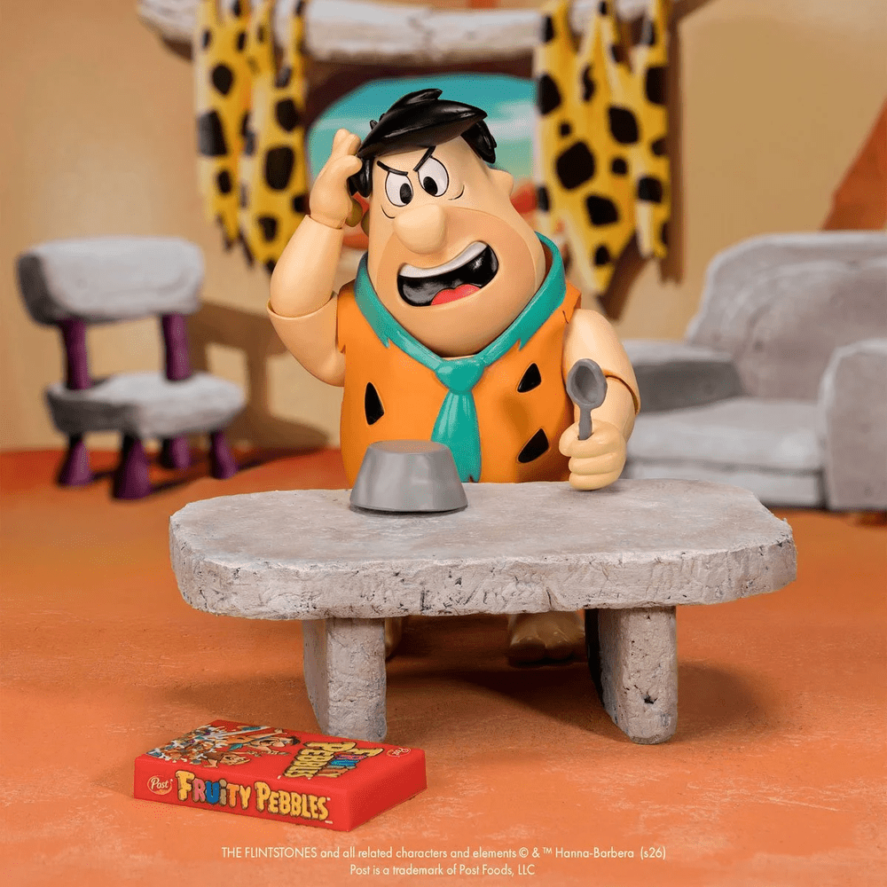 The Flintstones Fruity Pebbles Fred Flintstone Pedro Picapiedra 1/12