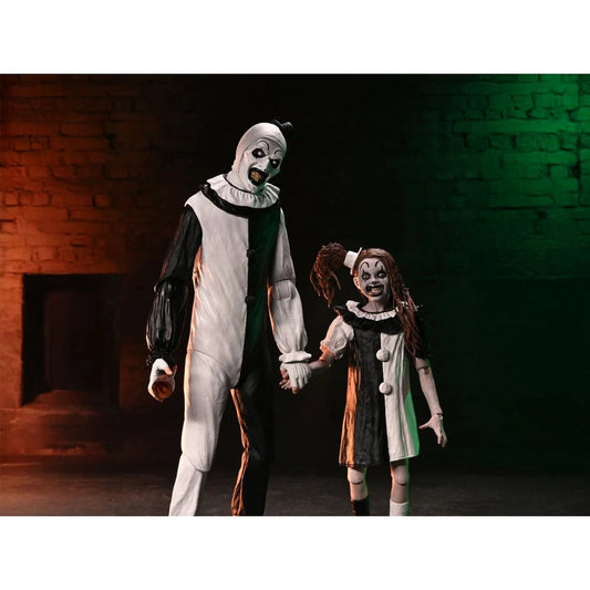 Terrifier 2 Ultimate Art the Clown & Little Pale Girl 2-Pack