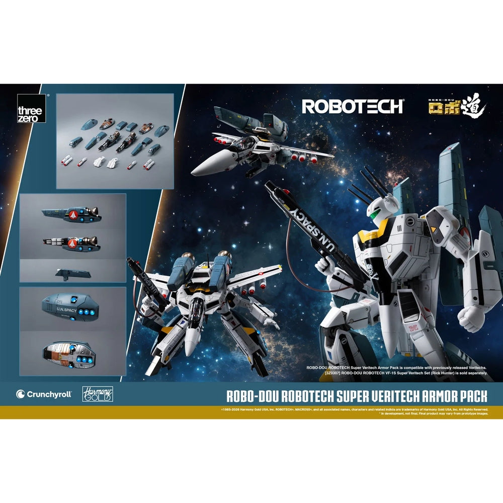 Robotech ROBO-DOU VF‐1S Super Veritech Armor Pack 1/72