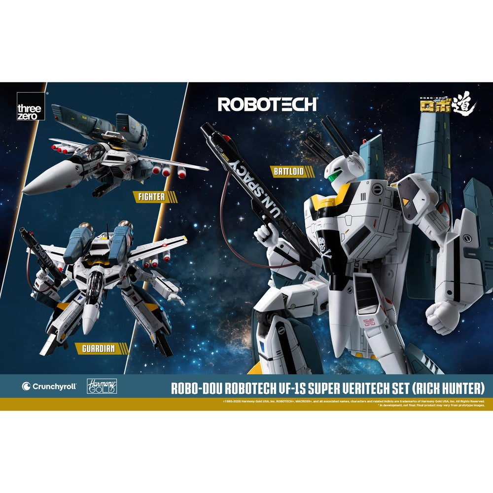 Robotech ROBO-DOU VF‐1S Super Veritech Rick Hunter 1/72