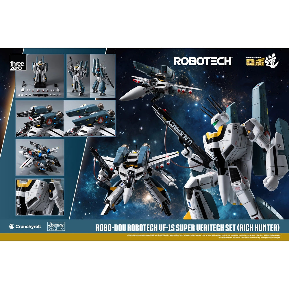 Robotech ROBO-DOU VF‐1S Super Veritech Rick Hunter 1/72