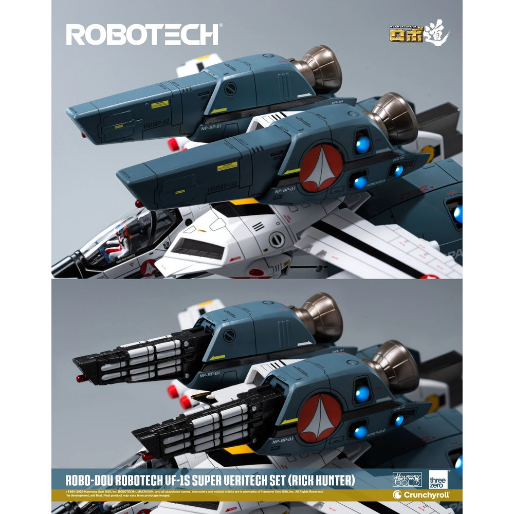 Robotech ROBO-DOU VF‐1S Super Veritech Rick Hunter 1/72
