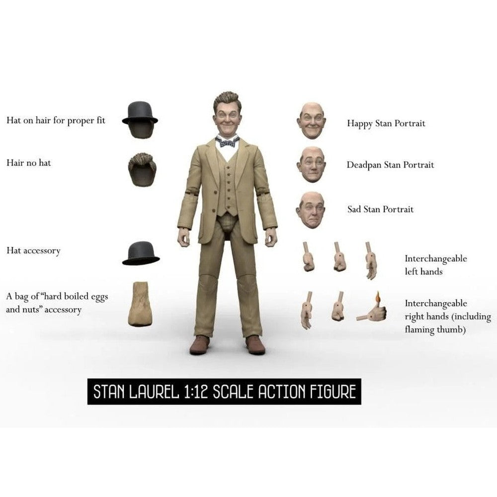 Laurel & Hardy El Gordo y El Flaco Exclusive Set 1/12