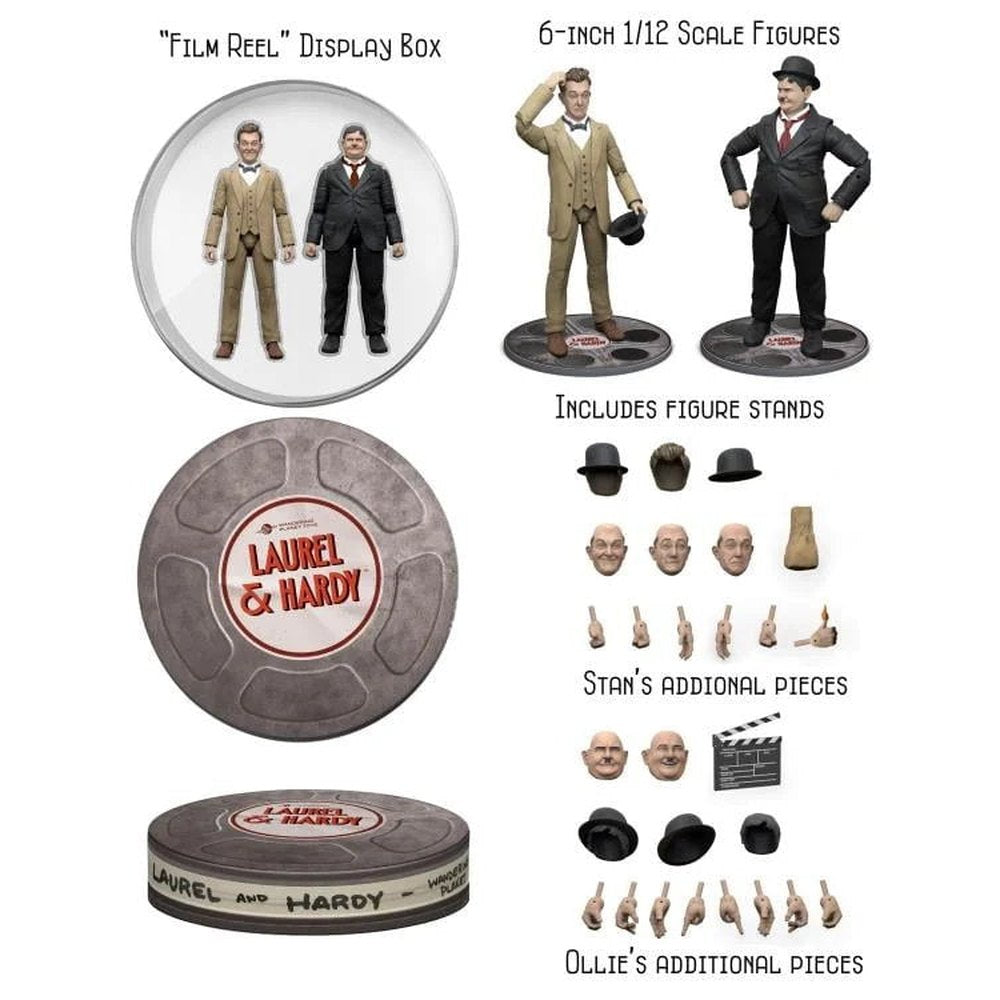 Laurel & Hardy El Gordo y El Flaco Exclusive Set 1/12