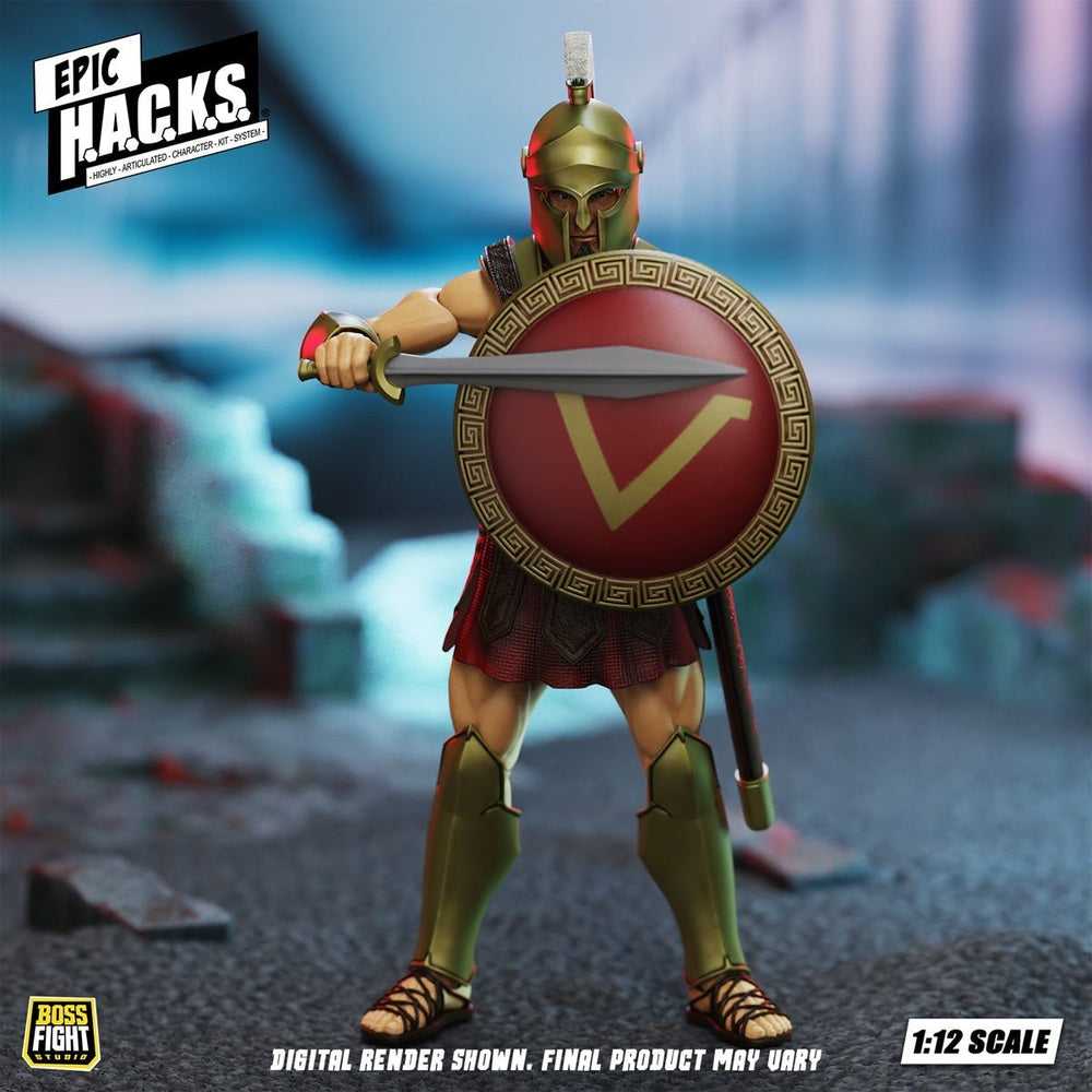 Epic H.A.C.K.S. Spartan Warrior: Pride of Sparta