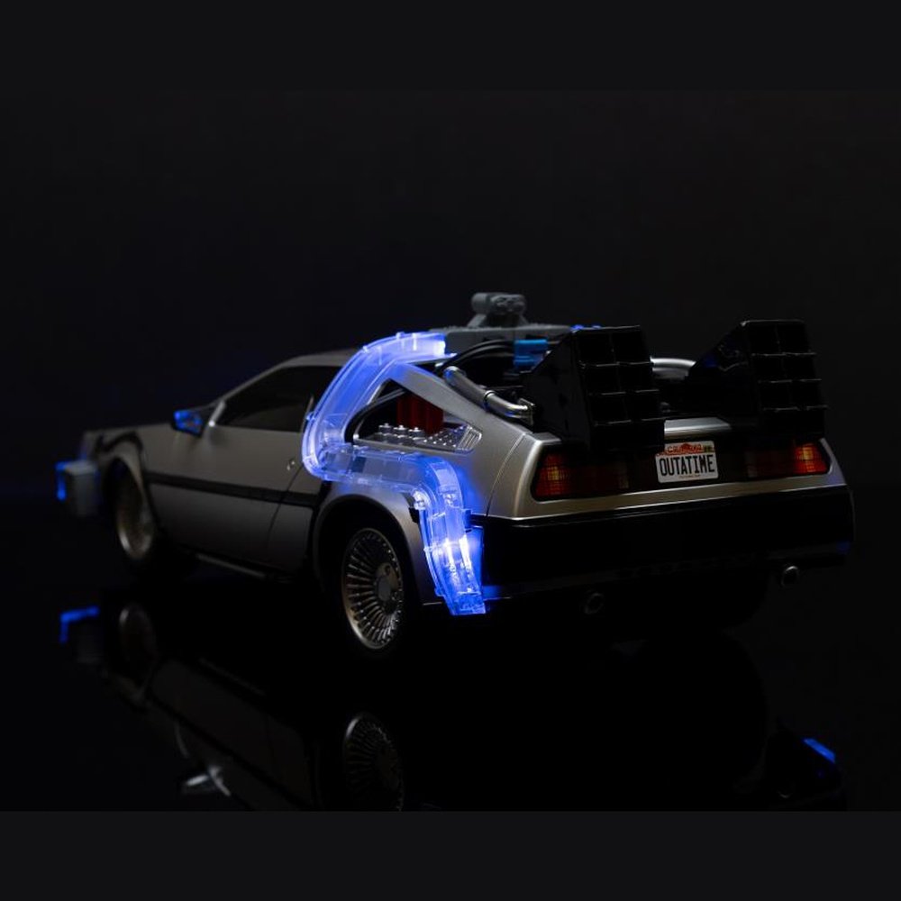 Hollywood Rides: Back to the Future Delorean Time Machine Control Remoto 1/16