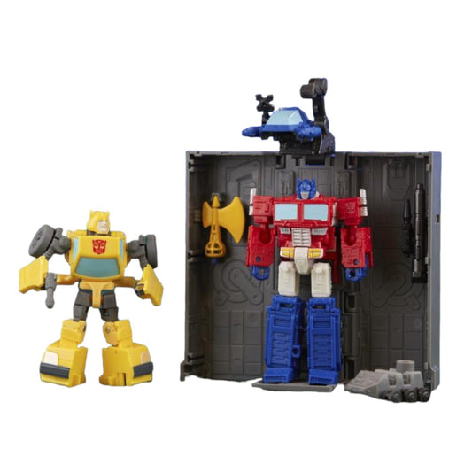 Transformers Legacy Evolution Optimus Prime and Bumblebee 2 Pack