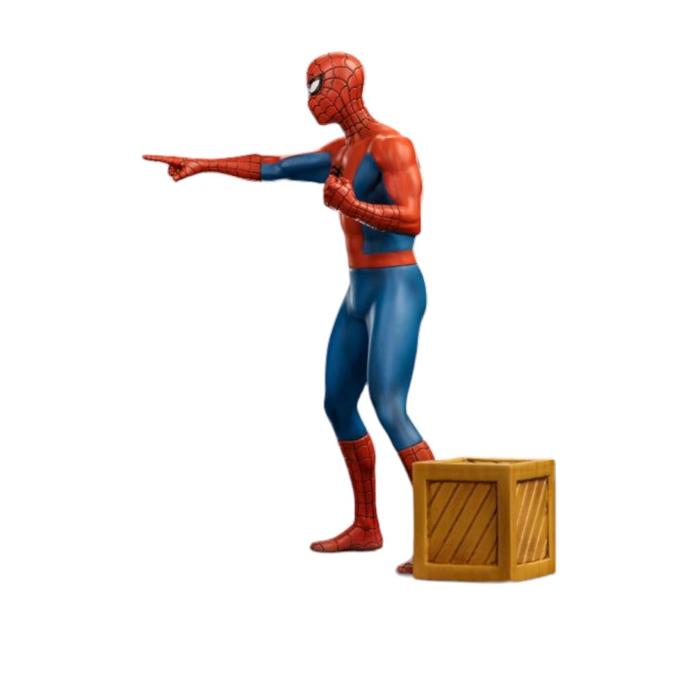 Marvel Comics Spider-Man 60's Animated Series Art Scale 1/10