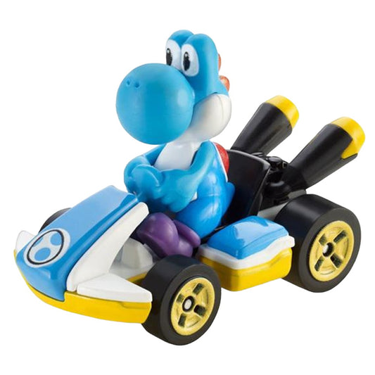 Mario Kart - Light-Blue Yoshi Standard Kart 1/64