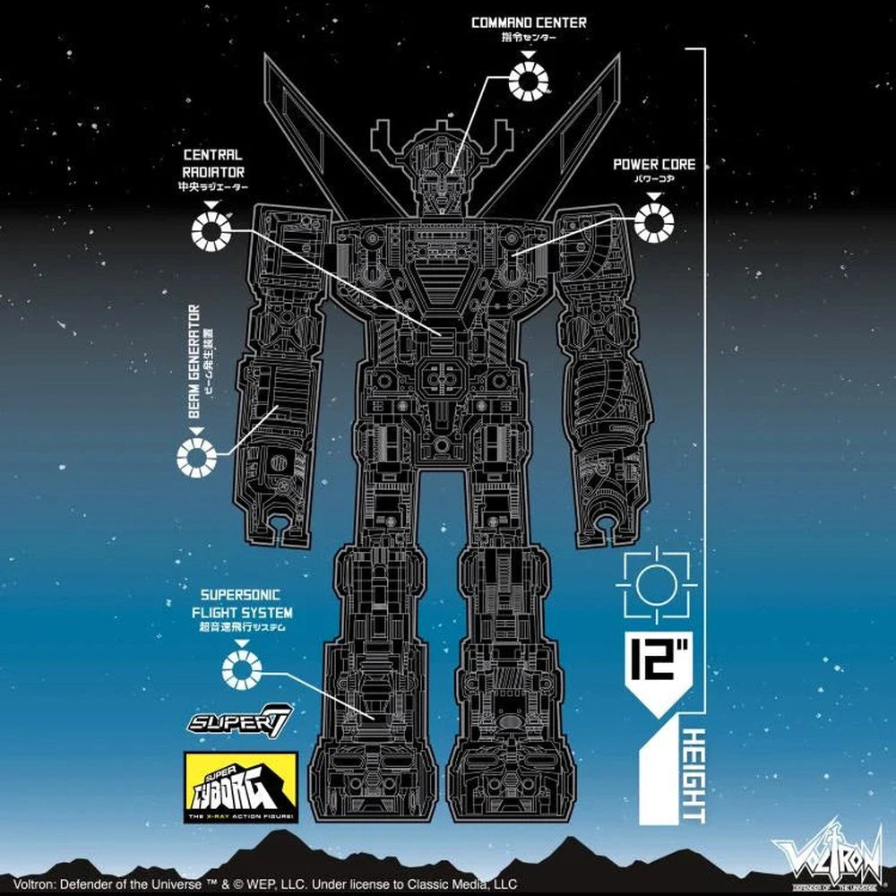 Voltron: Defender of the Universe Super Cyborg Voltron Full Color