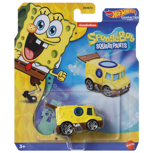 Hot Wheels Characters Cars SpongeBob 1/64