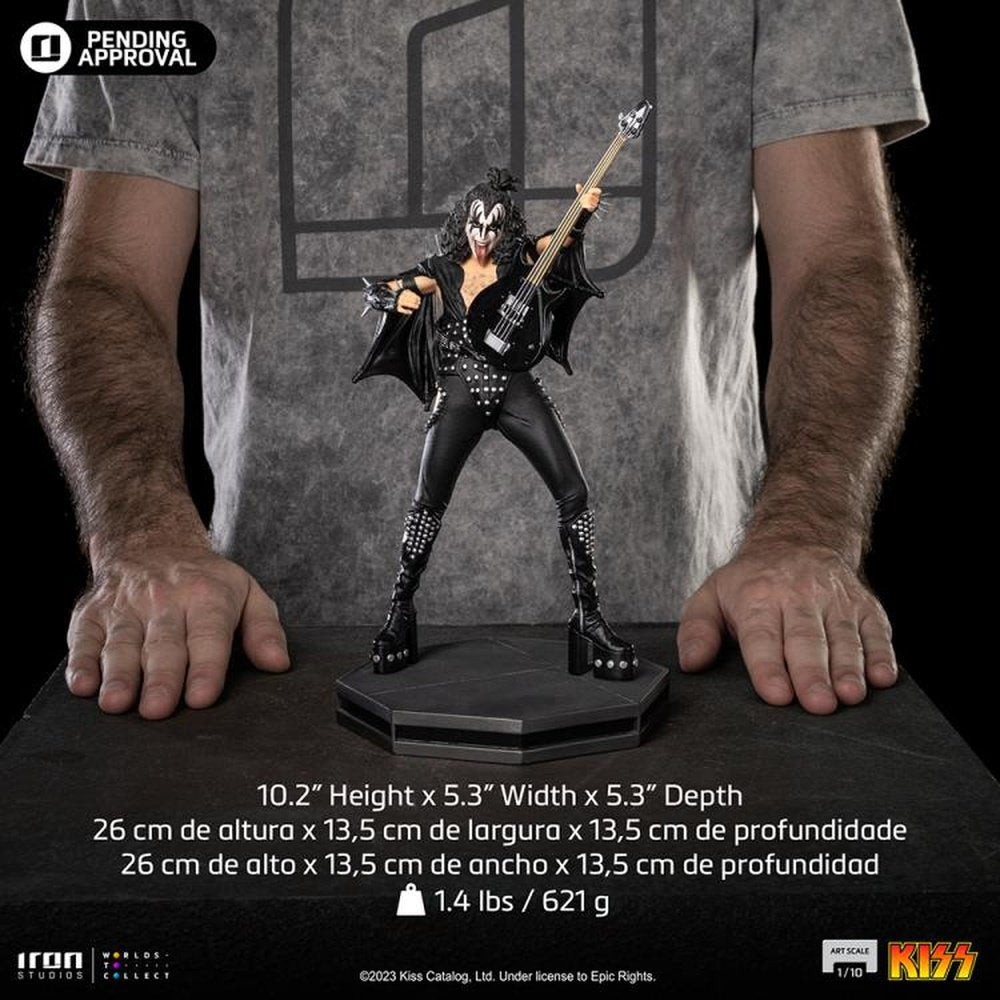 KISS Gene Simmons The Demon Art Scale Limited Edition 1/10