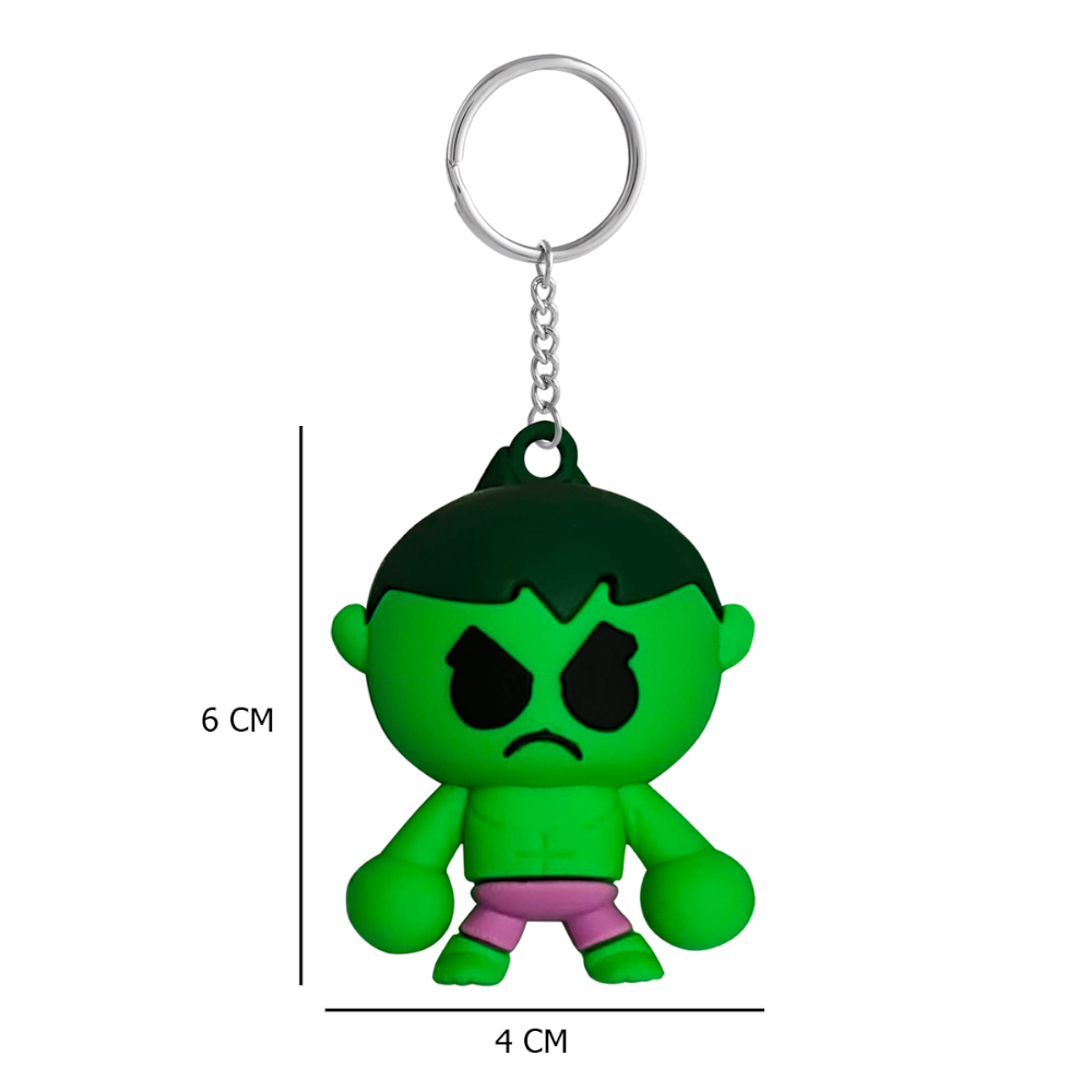 Marvel Avengers Hulk Llavero Silicona