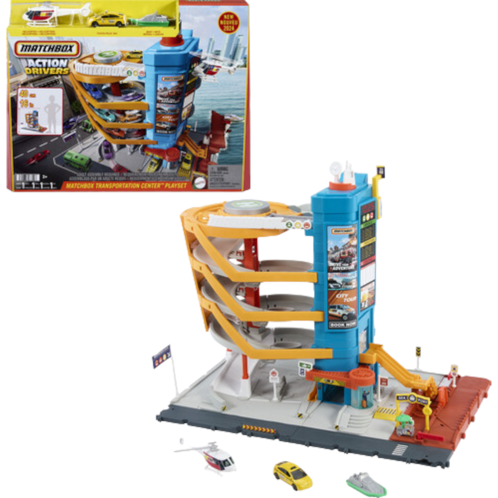 Matchbox Action Drivers - Transportation Center Playset
