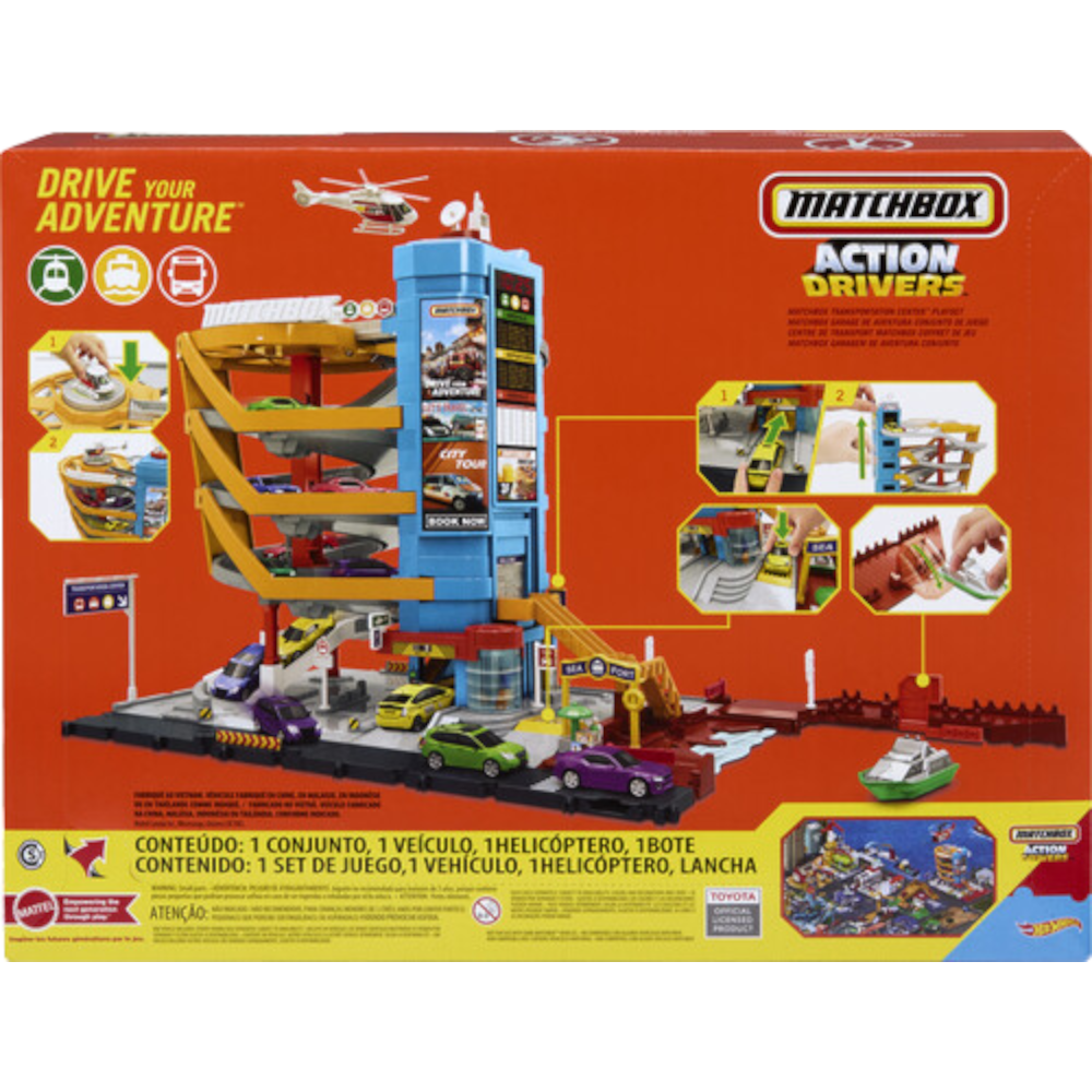 Matchbox Action Drivers - Transportation Center Playset
