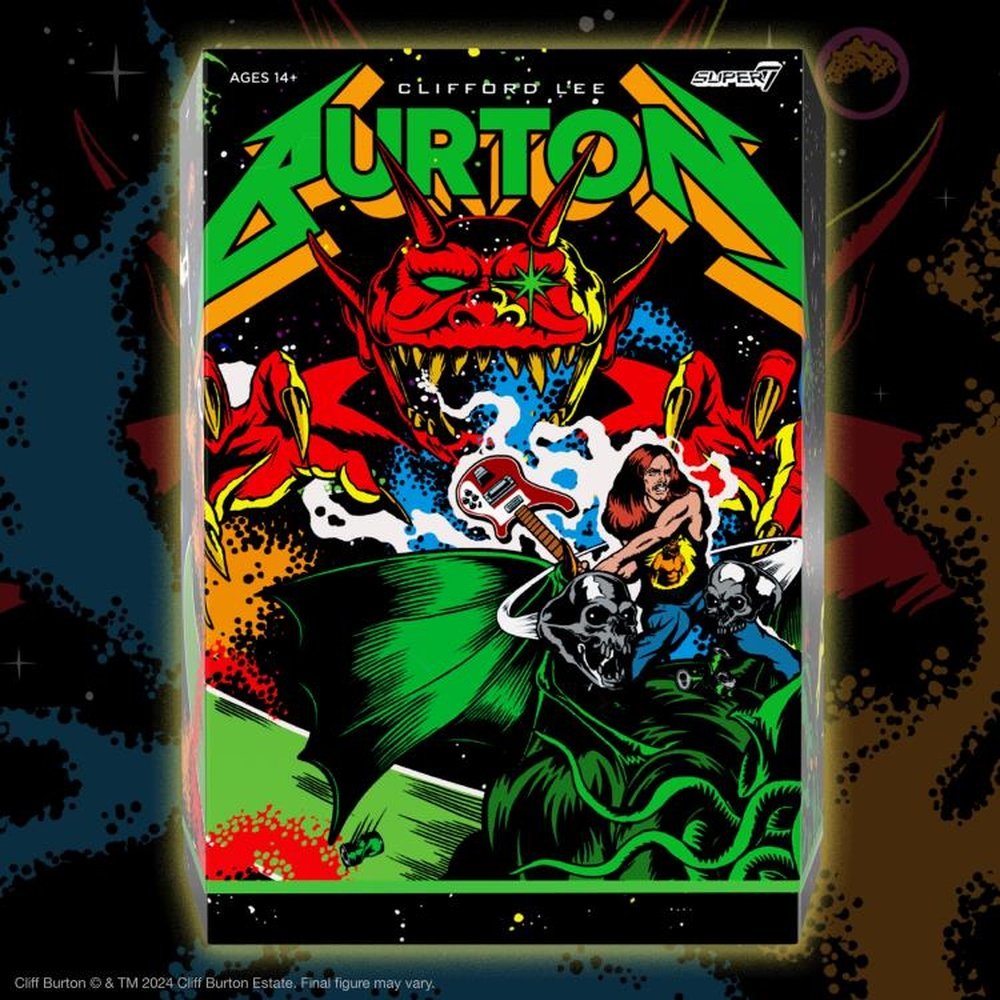 Cliff Burton Superhero Poster ULTIMATES!
