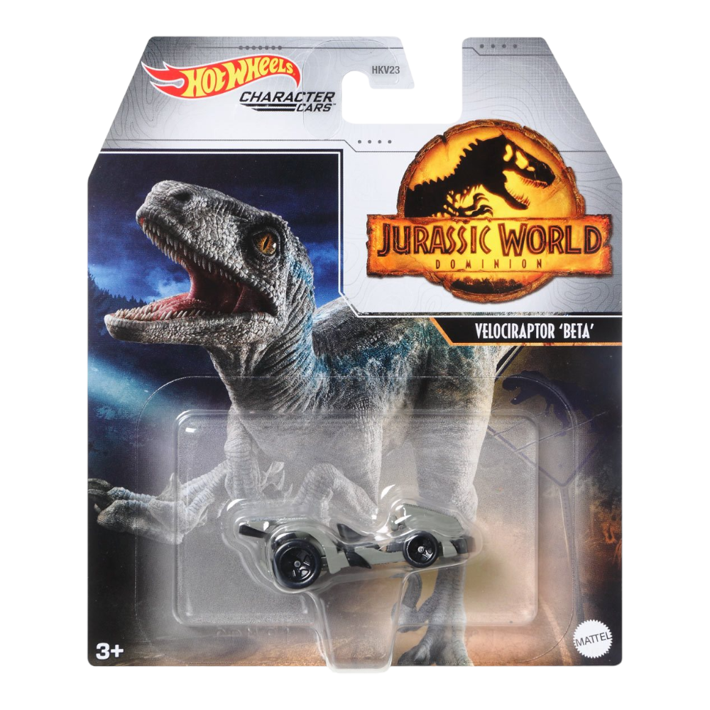 Character Cars - Jurassic World Dominion Velociraptor Beta 1/64