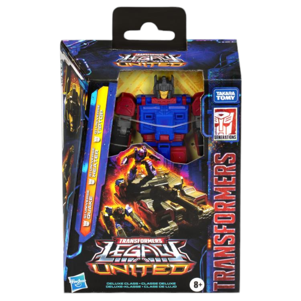 Transformers G1 Universe Legacy United Deluxe Quake - Heater - Tiptop