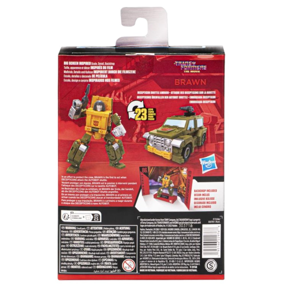 Transformers Studio Series 86-22 Deluxe Brawn