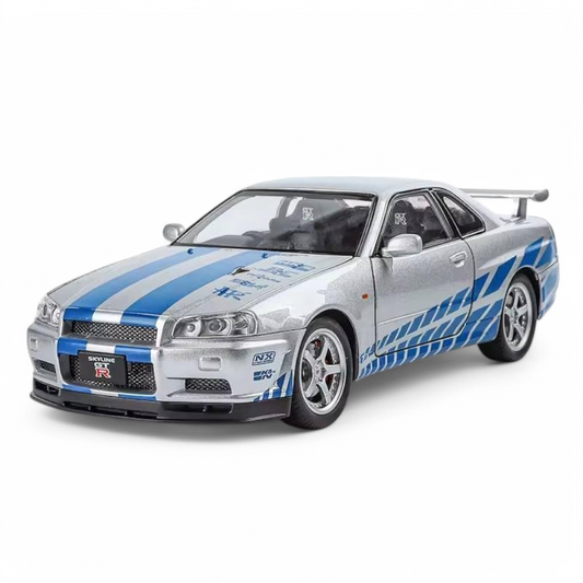 Nissan Skyline GTR R34 Luces y Sonido 1/24