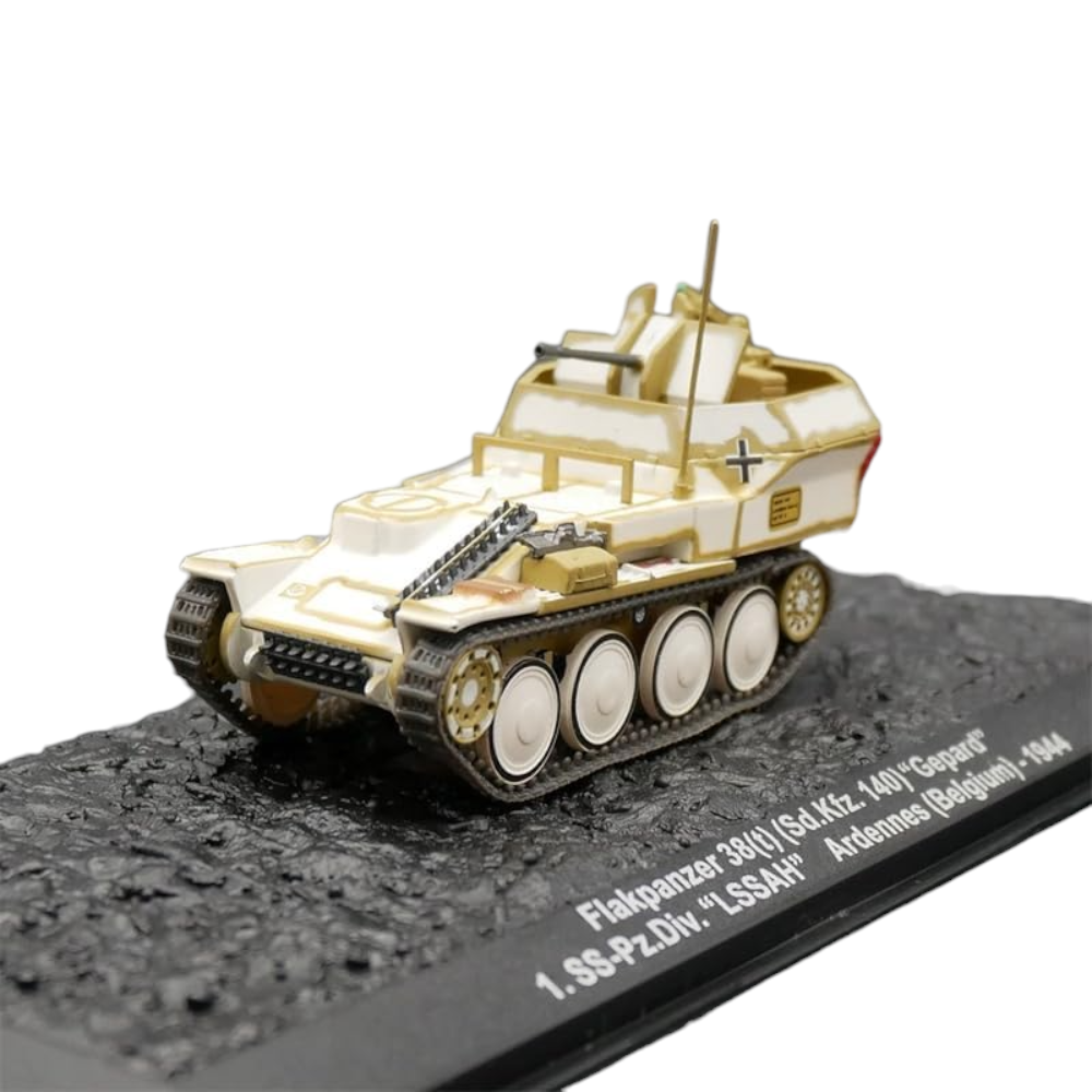 Flakpanzer 38t Sd.Kfz.140 Gepard 1.SS-Pz.Div LSSAH Ardenas Bélgica 1944 1/72