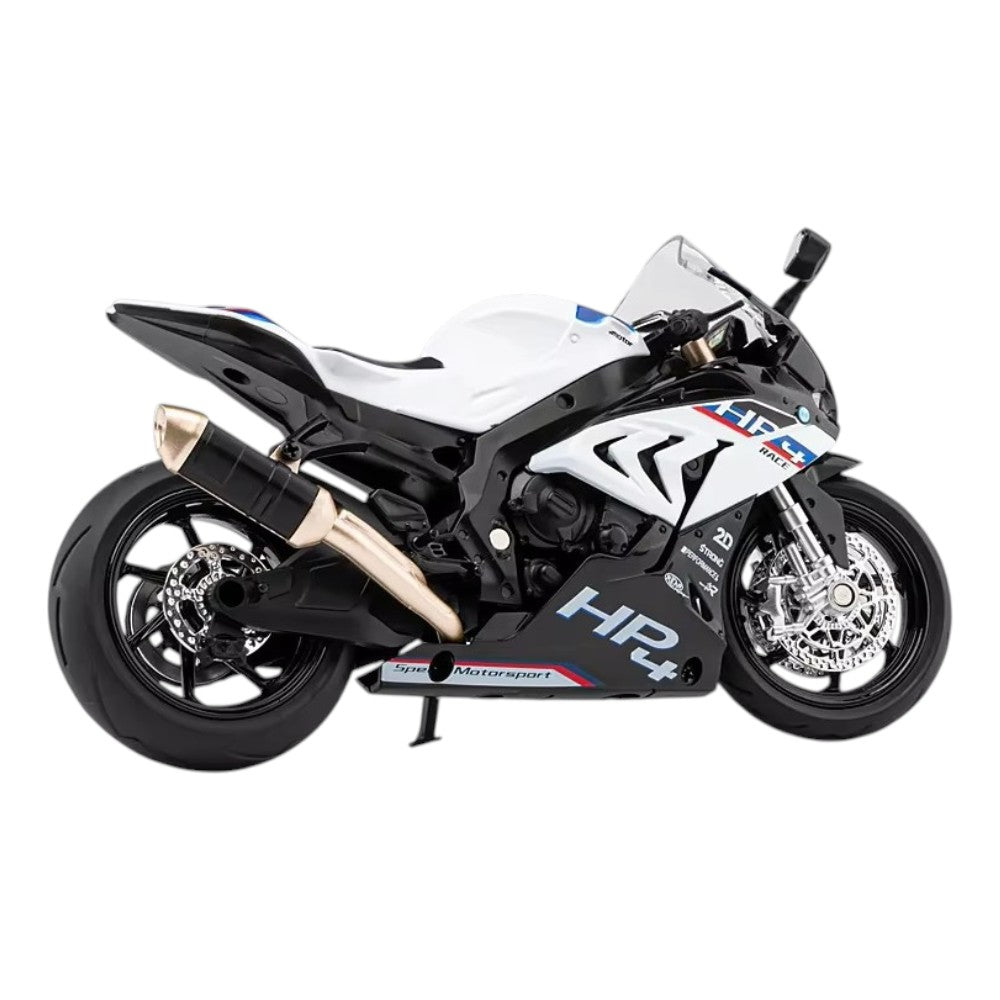 BMW HP4 Blanco (Luces y Sonido) 1/12