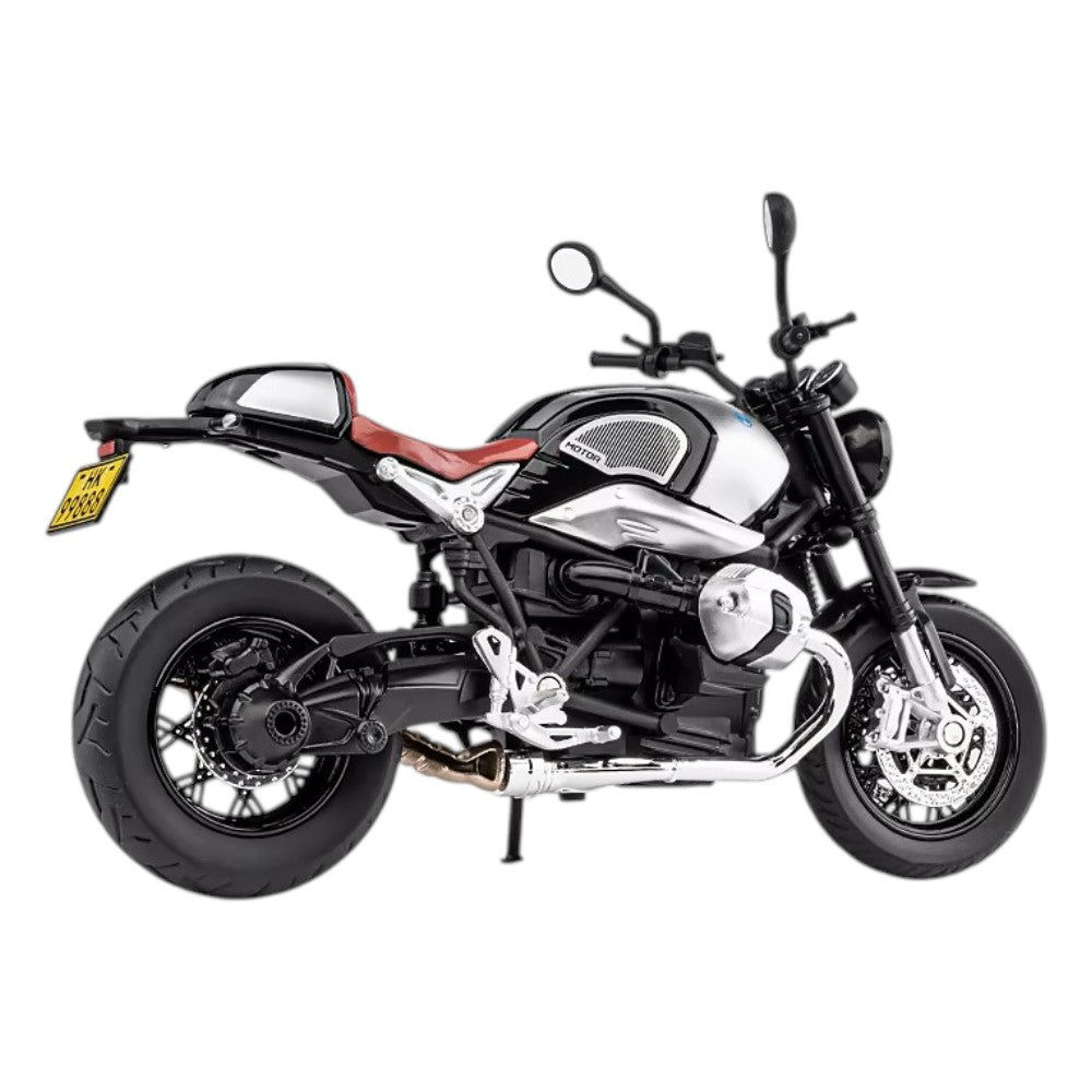 BMW R Nine T Scrambler Gris (Luces y Sonido) 1/12