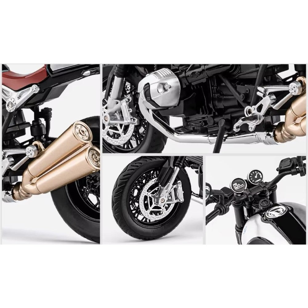 BMW R Nine T Scrambler Gris (Luces y Sonido) 1/12