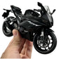 Yamaha YZF-R3 Negro (Luces y Sonido) 1/12
