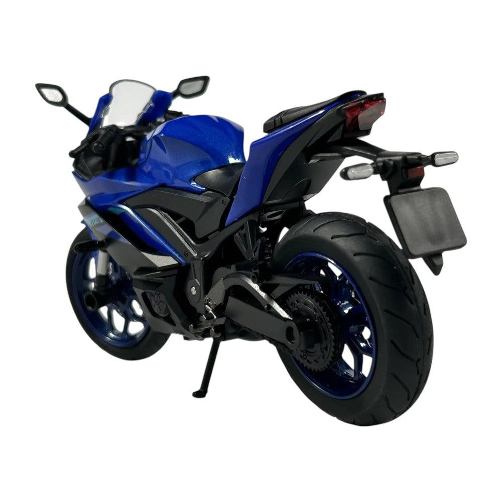 Yamaha YZF-R3 Azul Luces y Sonido 1/12