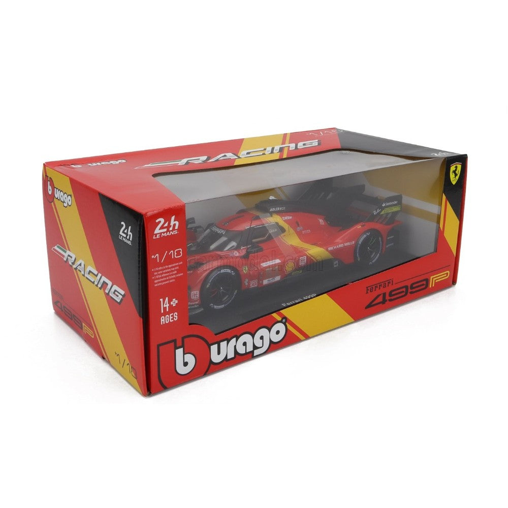 Ferrari 499P 3.0 Turbo V6 Le Mans 2023 #51 Pier Guidi, Calado, Giovinazzi 1/18