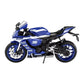 Yamaha YZF-R1M Azul Luces y Sonido 1/12