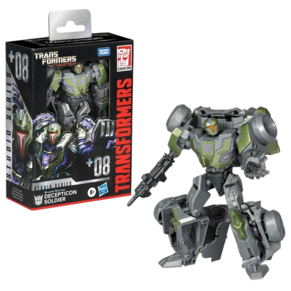 Transformers Studio Series Gamer Edition 08 Deluxe Decepticon Soldier