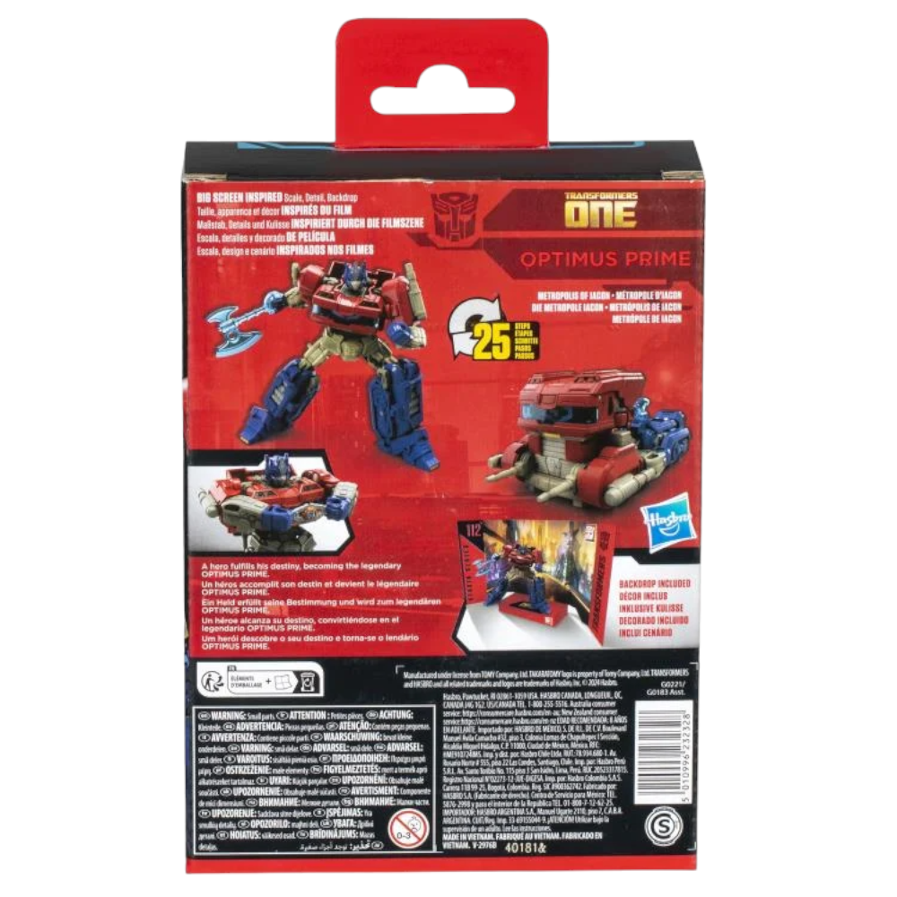 Transformers: One Studio Series 112 Deluxe Optimus Prime