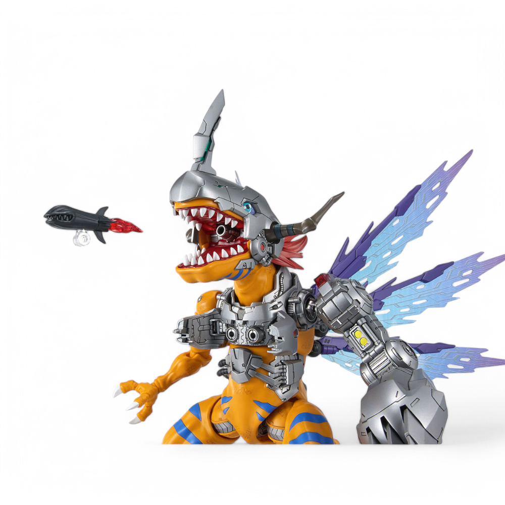 Figure-Rise Amplified Digimon Metalgreymon Vaccine