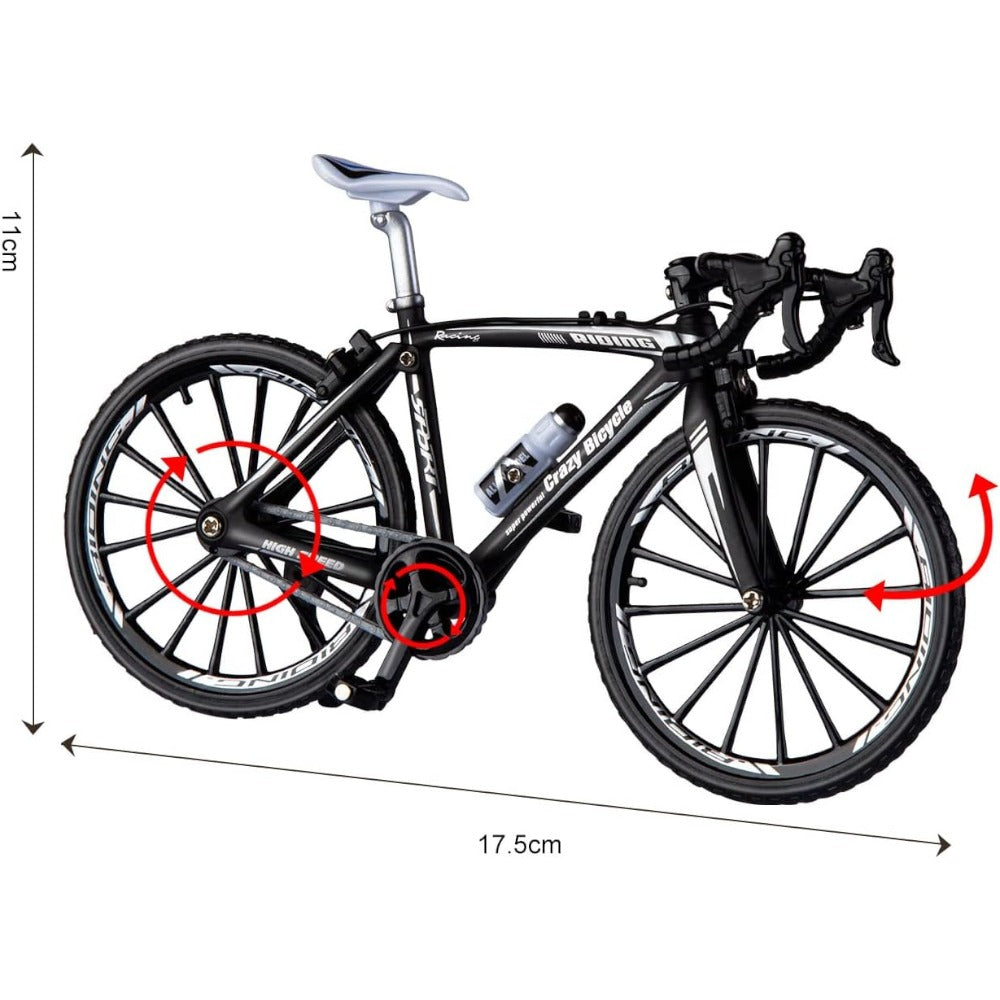 Bicicleta Deportiva Negra #6A 1/10