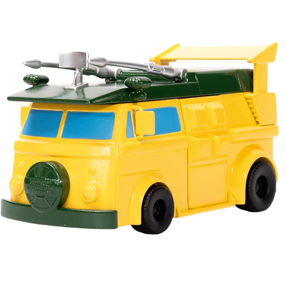 TMNT - Turtle Lair Diorama Set & Party Wagon "Nano Scene" Series