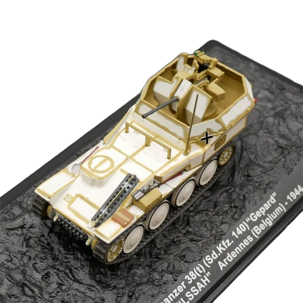 Flakpanzer 38t Sd.Kfz.140 Gepard 1.SS-Pz.Div LSSAH Ardenas Bélgica 1944 1/72