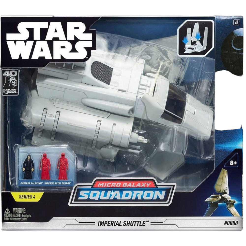 Star Wars Micro Galaxy Squadron Deluxe Imperial Shuttle