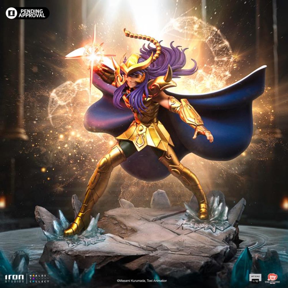 Saint Seiya Scorpio Milo Art Scale Limited Edition 1/10