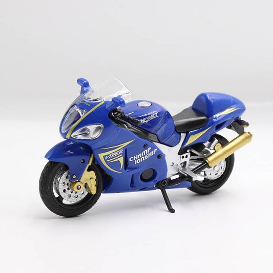 Motocicleta Blue 1/18