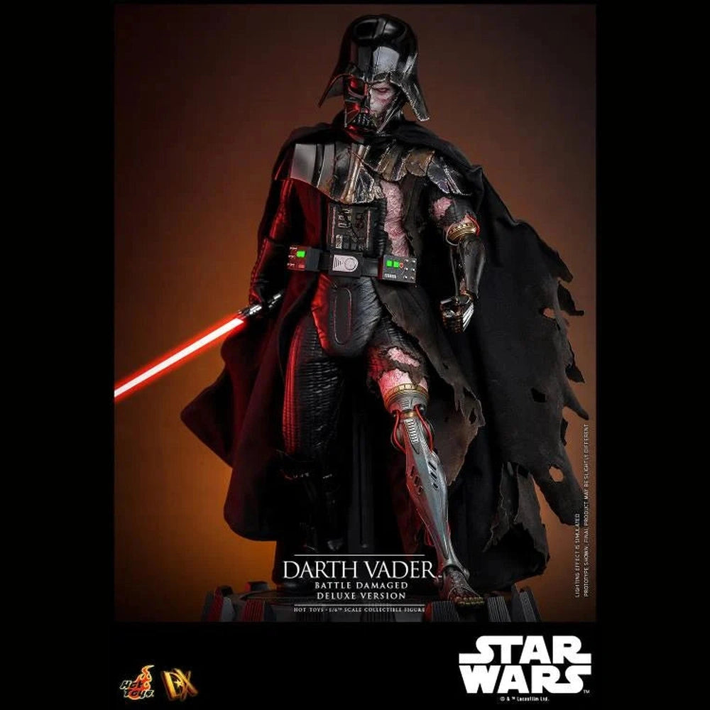 Star Wars DX45B Darth Vader Battle Damaged Deluxe 1/6