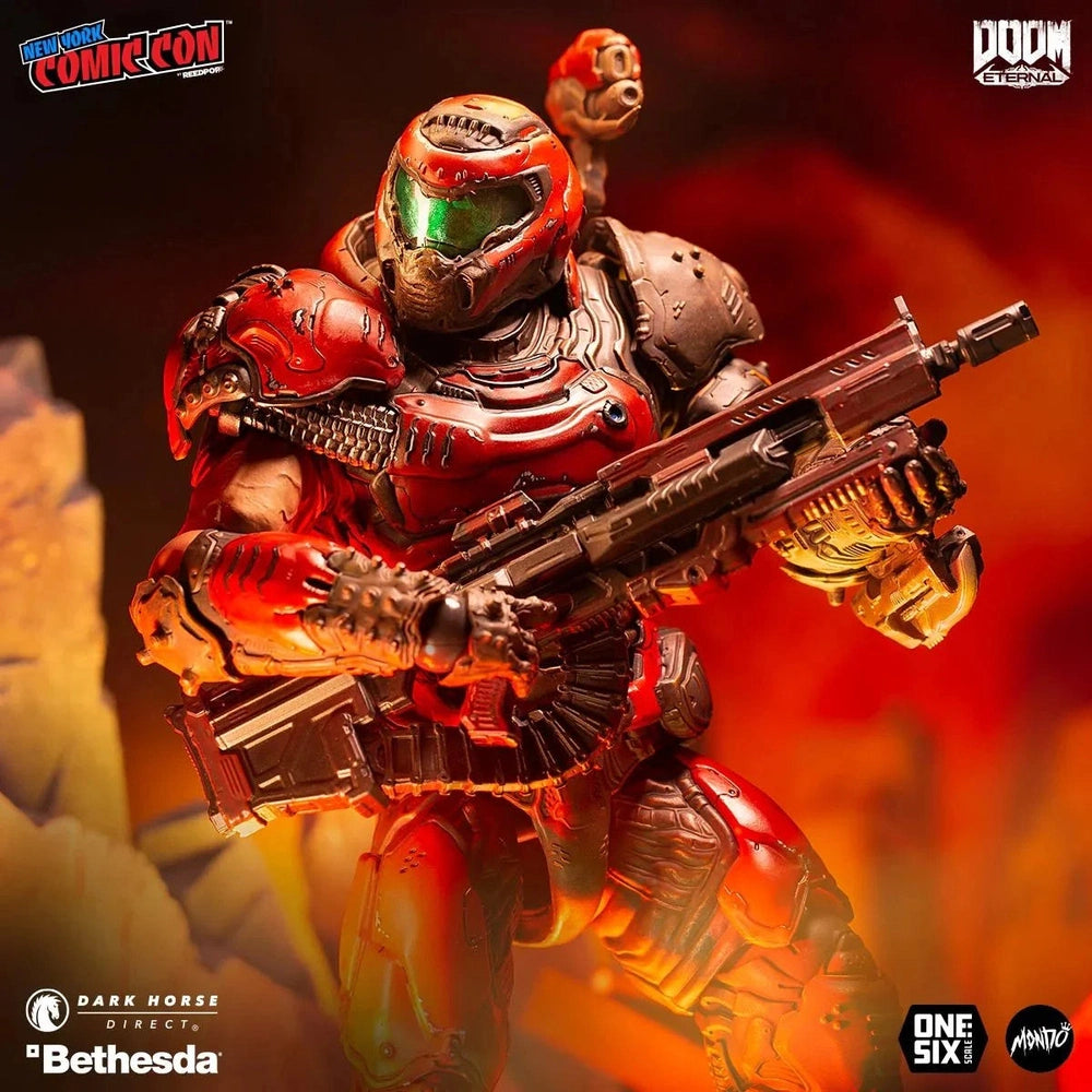 Doom Eternal Doom Slayer Crimson Variant 1/6 New York Comic Con Exclusive