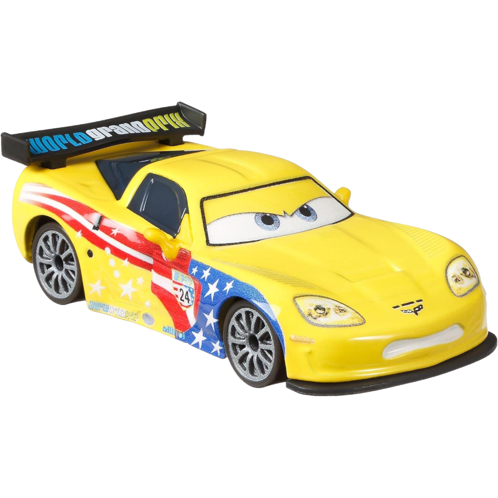 Disney Pixar Cars - Jef Corvette 1/55