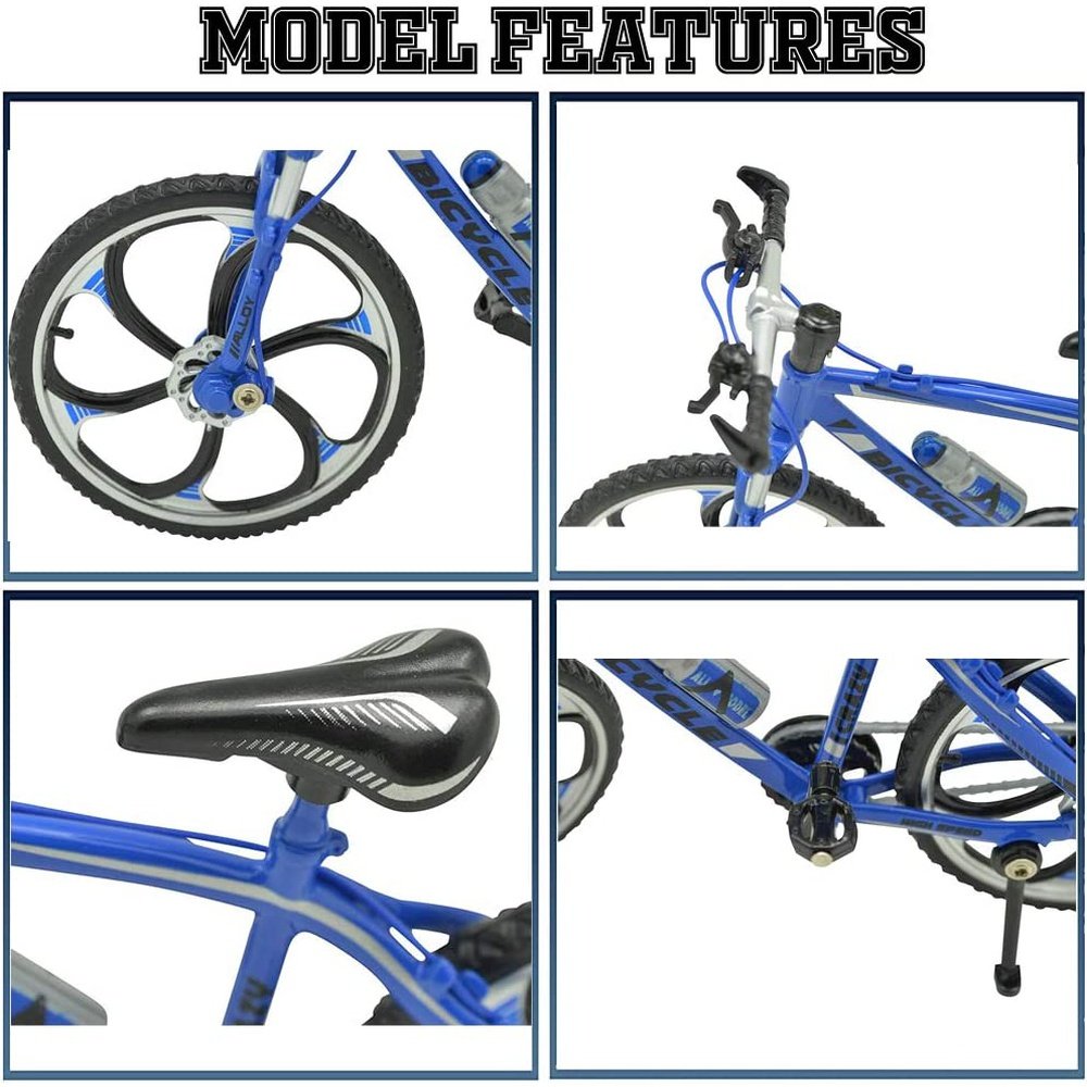 Bicicleta Montañera Azul #2A 1/10