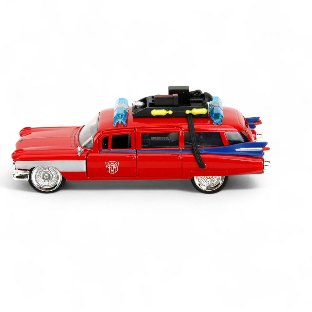 Transformers x Ghostbusters - Ecto-1 x Optimus Prime Mash-Up 40th Anniversary 1/32