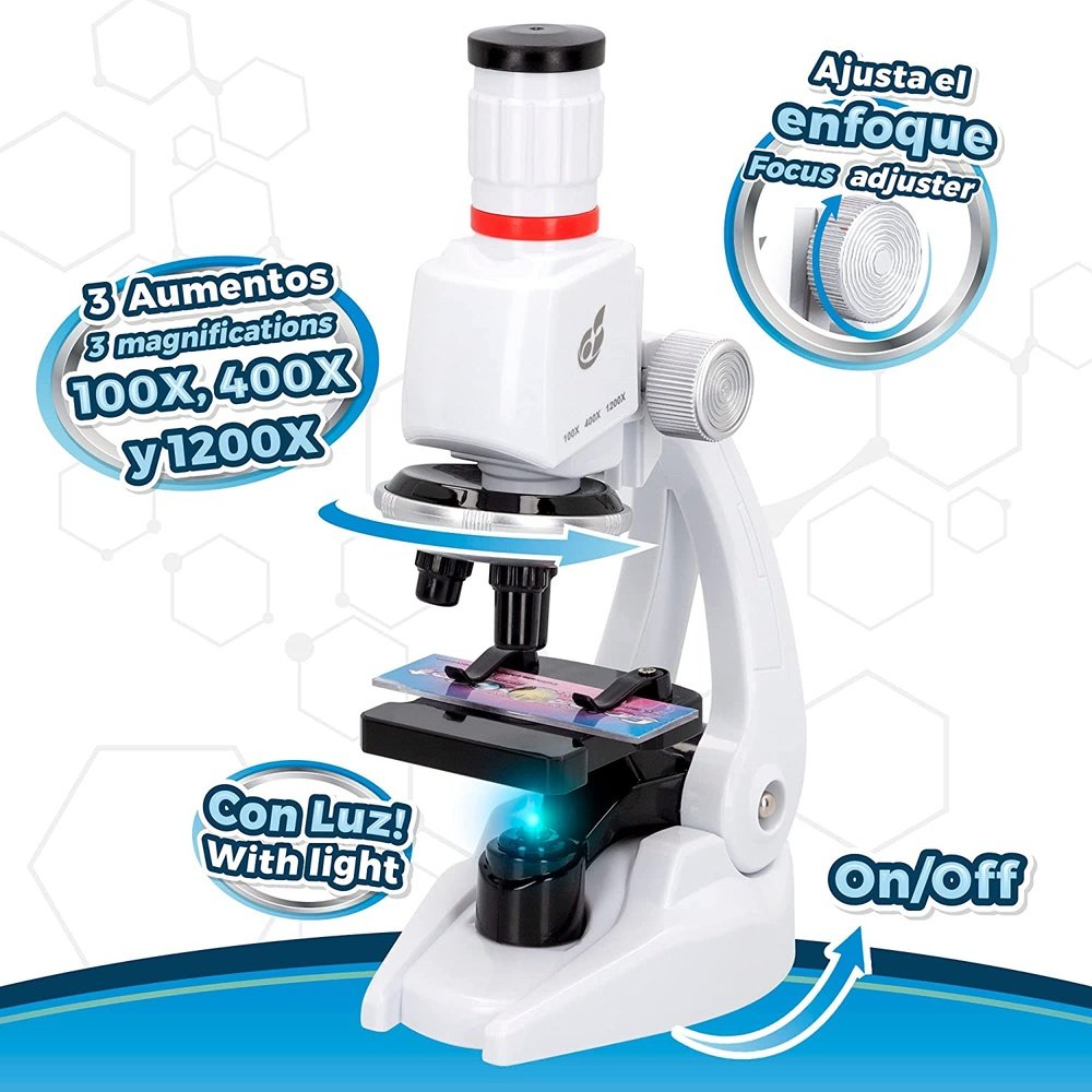 Microscopio Básico para Niños