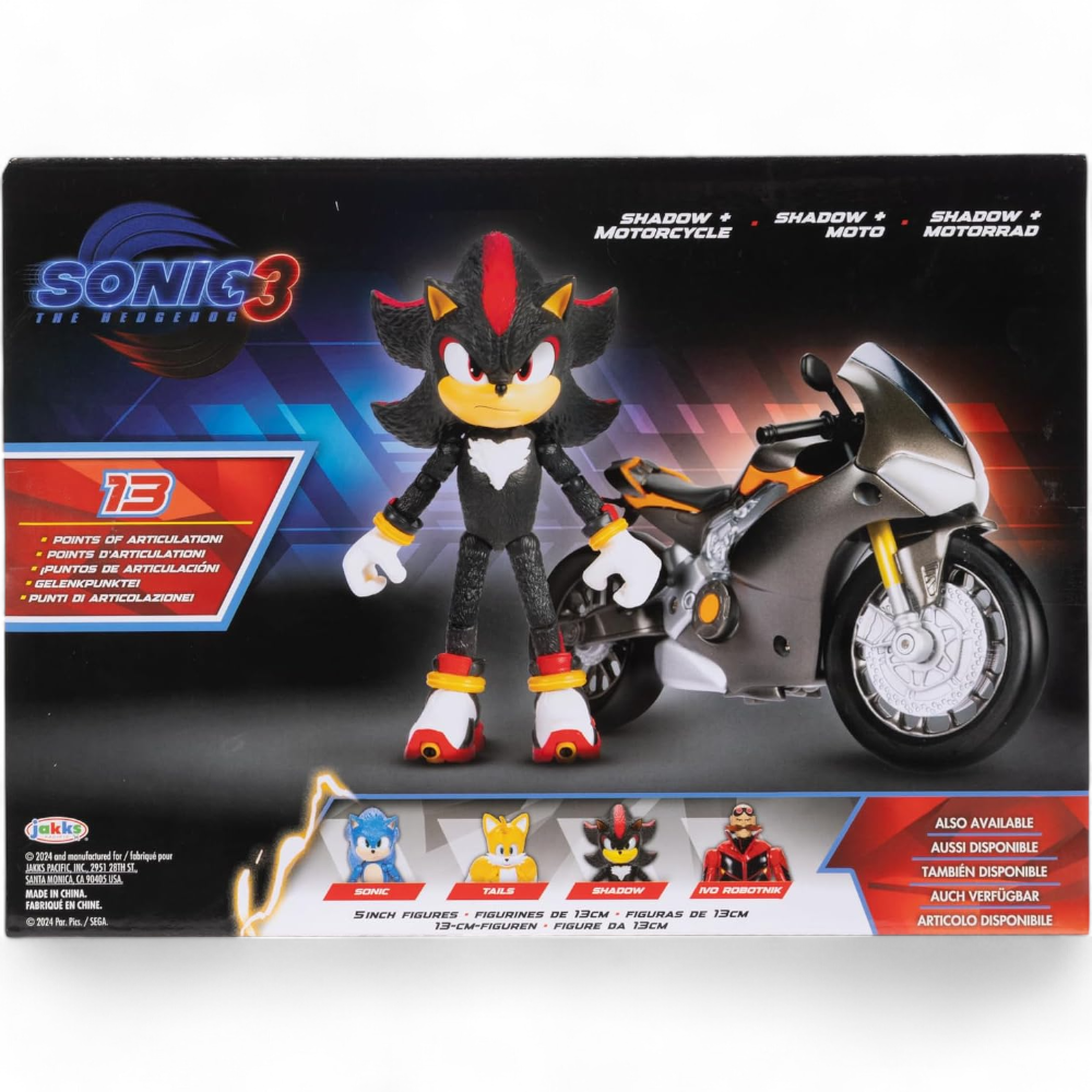 Sonic the Hedgehog 3 - Shadow & Motorcycle
